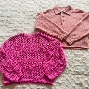 Zara Big Girls Sweater Bundle